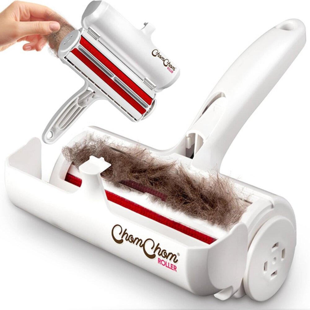 Reusable Pet Hair Remover Roller for Furniture, Carpet, Clothes, and Bedding